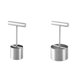thumbnail image 2 of Descorazonador de frutas de acero inoxidable 304 | Herramienta para quitar el núcleo de la manzana de pera | Mango ergonómico | Diseño soldado integrado duradero | Paquete de 2 | Tamaños grandes y, 2 of 9