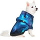 thumbnail image 2 of Balery Futuristic Blue Light Wolf Sudadera con Capucha para Perros Pequeños – Ropa para Mascotas, Disfraz para Perros y Gatos, Ideal para Fiestas y Cosplay-Medium, 2 of 7
