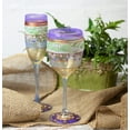 thumbnail image 4 of Moroccan Mosaic Garland Champagne Set/2, 4 of 5