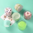thumbnail image 3 of Transemion 100Pcs Muffin Cupcake Paper Cups Cupcake Liner Baking Muffin Box Cup Case Birthday Wedding Party Tray Cake Decorating Tools Random Color 5x7x3cm 1Set, 3 of 6