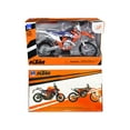 thumbnail image 2 of KTM 450 SX-F Dirt Bike Motorcycle Orange and White 1/12 Diecast Motorcycle Model by New Ray, 2 of 3