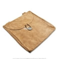 thumbnail image 2 of Brown Medieval Renaissance Pirate Fair Costume Suede Leather Pouch Satchel Bag LARP, 2 of 5