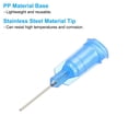 thumbnail image 3 of Agujas de dispensación de 22Ga, 102PCS, agujas de dispensación de punta roma de 1/2 pulgada con bloqueo Luer para rellenar tintas líquidas, adhesivos, aceites, azul, 3 of 7