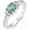 6, variant on Celtic Knot Moss Agate Ring for Women 925 Sterling Silver Irish Trinity Knot Jewelry Promise Engagement Ring for Women Anniversary Birthday Gifts