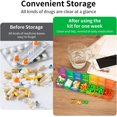 thumbnail image 4 of Woeilo Weekly Pill Organizer, Extra Ldetachable Pill Box,S, 4 of 5