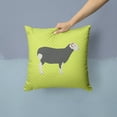 thumbnail image 2 of Herwick Sheep Green Fabric Decorative Pillow, 2 of 4