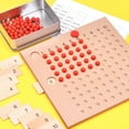 thumbnail image 2 of Juguetes didácticos de matemáticas Montessori para niños tablero de división múltiple matemáticas, 2 of 5