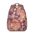 thumbnail image 1 of Tribal Paisley Design Students Backpack Colorful Boho Vintage Floral School Bag with Abstract and Decorative Ethnic Pattern, 1 of 6