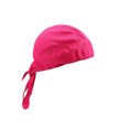 thumbnail image 2 of Naiovety Sombreros Gorros de quimio Pañuelo para la cabeza Bandana Quick Sun Pasamontañas atado por detrás Hip Pop Head Wrap Casco Capucha interior Ciclismo Rosa roja Naiovety OD020489-13B, 2 of 6