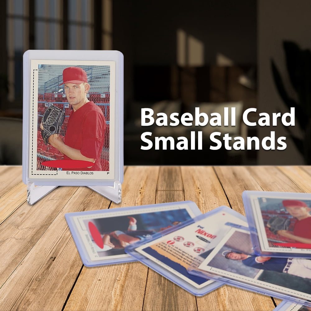 Card Stand -PACK OF 50- Trading Card Stands- Card Display Stand Holder 3 NEW