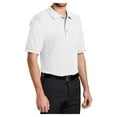 thumbnail image 4 of Mens Silk Touch Polyester/Cotton Polo with Pocket White Large, 4 of 6
