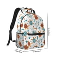 thumbnail image 2 of Uemuo Various Turtle Printed Student Durable Water-resistant Backpack,Travel Backpack,Outdoor Activities Backpack, Laptop Backpack, Multi-compartment Backpack, 2 of 5