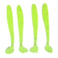 thumbnail image 2 of De Señuelos De Pesca De Plástico Blando De 5Cm, Cebos De Gusano Con Cola En T, Accesorio Para Aparejos De Pescado, Verde Fluorescente 50 Uds. Eigraketly OD004110-00, 2 of 7