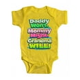 thumbnail image 1 of Baby "Grandma Will" Bodysuit - Yellow - 6M, 1 of 1