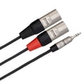 thumbnail image 4 of Cable de conexión estéreo Hosa HMX-006Y Pro de 3,5 mm TRS macho a doble XLR macho de 1,8 m, 4 of 4