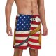 thumbnail image 2 of Fotbe American Flag And Baseball Pantalones Cortos de Pijama para Hombre, Ropa de Dormir, Pantalones de Pijama Cortos para Hombre-3X-Large, 2 of 6