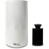 White Pricing Labels, 1 Line,for Monarch 1131 Price Gun – 1 Sleeve, 20,000 Labels with Security Slits and Free Ink Roller