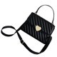 thumbnail image 3 of Bolso de hombro individual para mujer, bolso de mano elegante de cuero PU, bolso de hombro negro, tamaño libre, 3 of 14