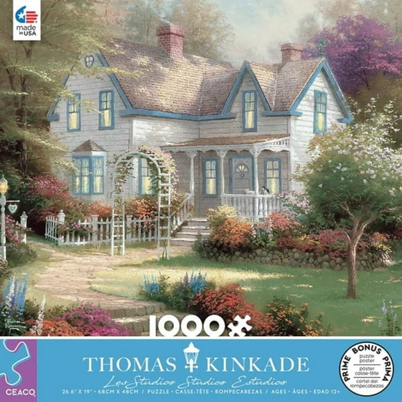 1000 PC Thomas Kinkade Maison