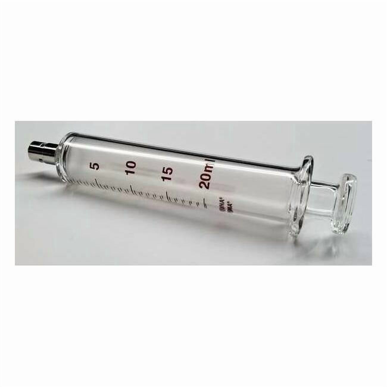 Fortuna Glass Syringe,Metal Luer Lock,20 mL 7.140-41