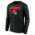 thumbnail image 2 of Men's Patrick Mahomes Black Kansas City Chiefs Team Wordmark Player Name & Number Long Sleeve T-Shirt, 2 of 3