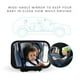 thumbnail image 5 of Lulyboo Espejo de bebé grande para coche con rotación de 360°, espejo de asiento trasero ajustable,, 5 of 9