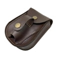 thumbnail image 2 of Riñonera Riñonera de cuero PU Accesorios de utilidad Paquete multifunción portátil Riñonera de bola de acero Riñonera para Senderismo Herramienta Marrón Fernando Caso de la bolsa, 2 of 8