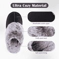 thumbnail image 3 of Festooning Women’s Memory Foam, Lined Slip-on Clog, Flat Heel/Closed Toe Black, US 10, 3 of 5