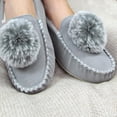 thumbnail image 6 of Lazy Dogz Womens Bessie Suede Slippers, 6 of 7