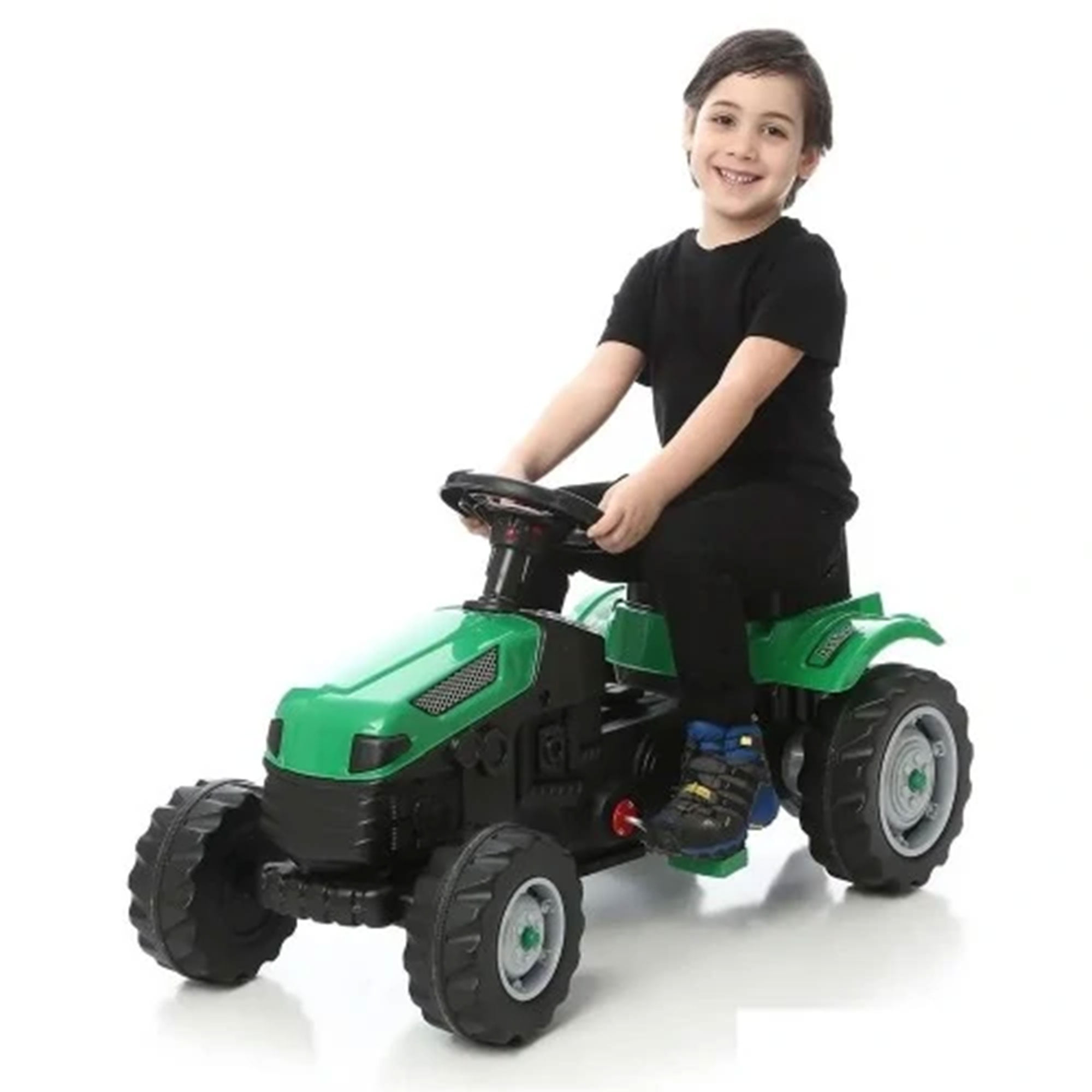 Pilsan children's tractor Super 07294 green with air horn, towbar