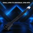 thumbnail image 5 of Small 4PIN to Universal 4Pin 3Pin Graphics Card PWM Fan Cable 15CM, 5 of 7