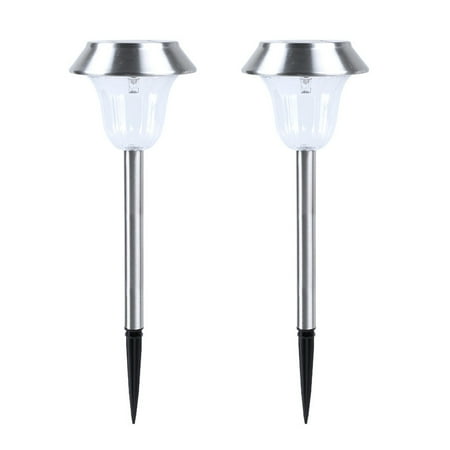 

2PCS Solar Stake Outdoor Lawn Control Waterproof In-Ground Landscape for Wedding Party Yard Walkway Patio Decoration