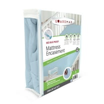 Guardmax Jersey Knitted Crib Size Zippered Mattress Encasement - Waterproof & Bed Bug Proof Mattress Protector - Comfortable, Soft, and Noiseless Zippered Bedding - Dust Mite Proof (28 x 52 x 6)