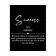 thumbnail image 5 of Póster con letras en Blanco y negro sweethay Éxito 2Conjunto, 5 of 6