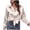 Beige, variant on Satin Blouses for Women Silk Button Down Satin Shirts for Women Long Sleeve Collared Business Casual Tops