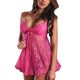 thumbnail image 1 of Gibobby Ropa sexy de mujer para sexo Conjunto de Lenceria Erotica para Mujer de Encaje Sensual, Ropa Interior Sexy Mujer, Conjunto de Interior de Encaje(Rosa caliente, G), 1 of 5