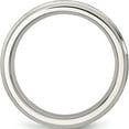 thumbnail image 2 of Stainless Steel Polished With Satin Center 6mm Grooved Edge Band (Size 6.5) Made In China sr84-6.5, 2 of 5