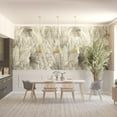 thumbnail image 3 of Hunter - Bridgemoor 2-light Modern Brass, Medium Size Pendant Light, Dimmable, Industrial Style, Dome Shaped, for Bedrooms, Dining, Living Rooms - 19105, 3 of 9