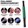 thumbnail image 4 of THERABAND Roller Massager+, 19"-21" Retractable Muscle Massage Stick for Full-Body Use, Deep Tissue & Trigger Point Self-Massage, Portable Handheld Fascia Release Tool for Runners, Athletes, 4 of 9