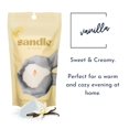 thumbnail image 2 of Vela Sandle Pearled Sand de Foton Vanilla, 283 g, 60 h, 2 of 9