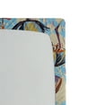 thumbnail image 3 of Ambesonne Floral Design Fitted Sheet, Modern Tulip Artwork, California King, Cream Pale Azure Blue Red, 3 of 5