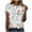 Blue, variant on Women Short Sleeve Tops Fitted Lace Blouses for Women Dressy Elegant Plus Size Womens Shirts Short Sleeve