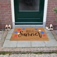 thumbnail image 4 of Summer Mats Compound Front Door Mats for House Home Decorations Durable Farmhouse Floor Mat for 4th of July Independence Day Welcome Mat Natural Door Mat Rustic Welcome Floor Mat, 16x24 Inch, 4 of 5