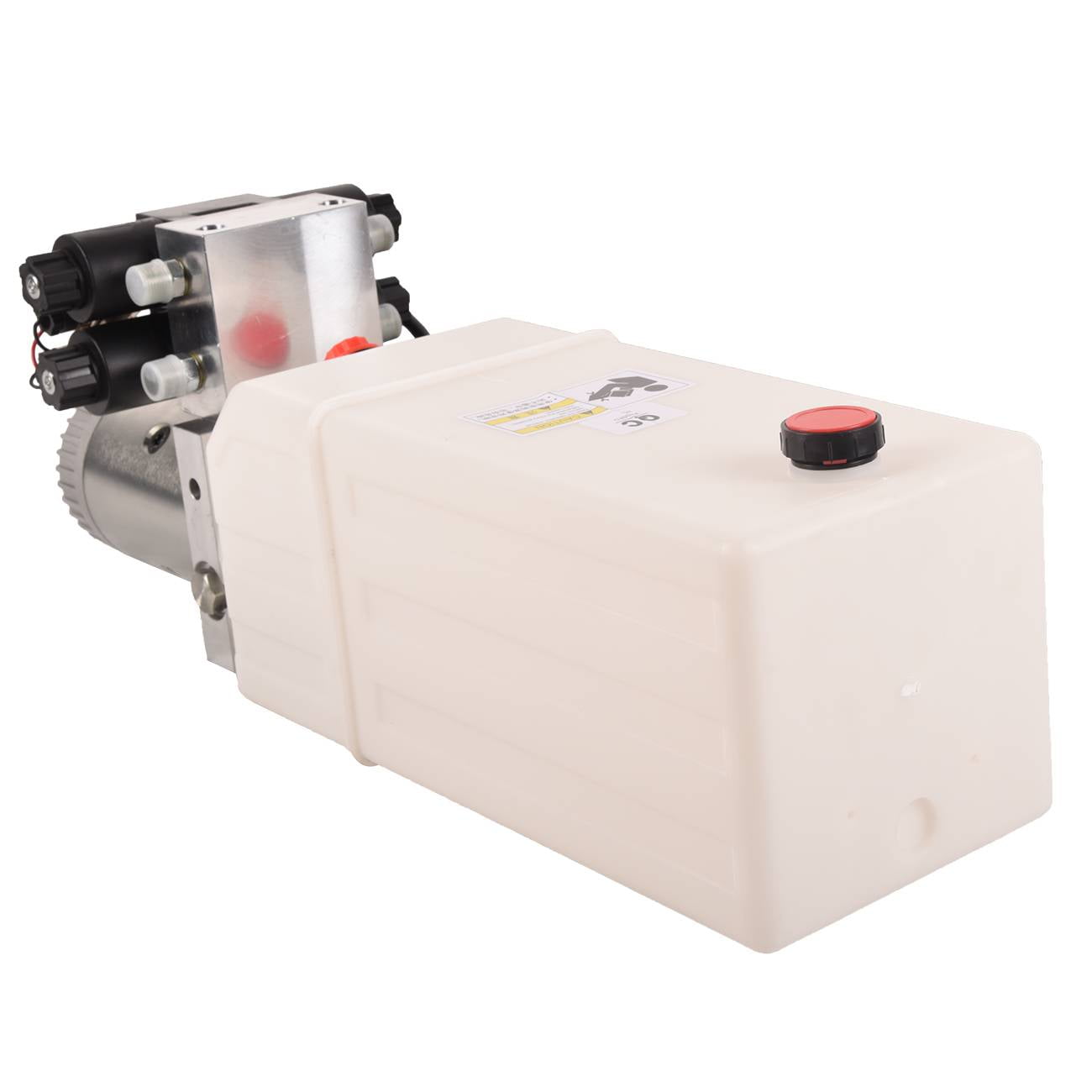 Buy TOPAZ Hydraulic Pump 8 Quart 2 Gallon Hydraulic Power Unit Double Acting Double Solenoid