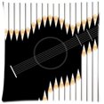 thumbnail image 1 of RYLABLUE guitar Pillow Case Pillowcases Cushion Case Cover 18x18 inches, 1 of 1