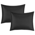 thumbnail image 5 of Chic Home Keynes 7-Piece Solid Color Comforter Set, King, Burgundy, 5 of 9