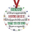 thumbnail image 2 of LSLJS Christmas Ornaments - Acrylic Christmas Pendant Round Religious Hanging Ornaments for Christmas Tree Christmas Decorations for Home Holiday Decor Festive Orname, 2 of 5
