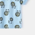 thumbnail image 4 of WOYY Boys Short Sleeve Polo Shirt Cartoon Prints Summer Casual T-Shirt for Kids, 4 of 4