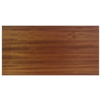 21" Deep x 24" Wide Sapele Wood Countertop