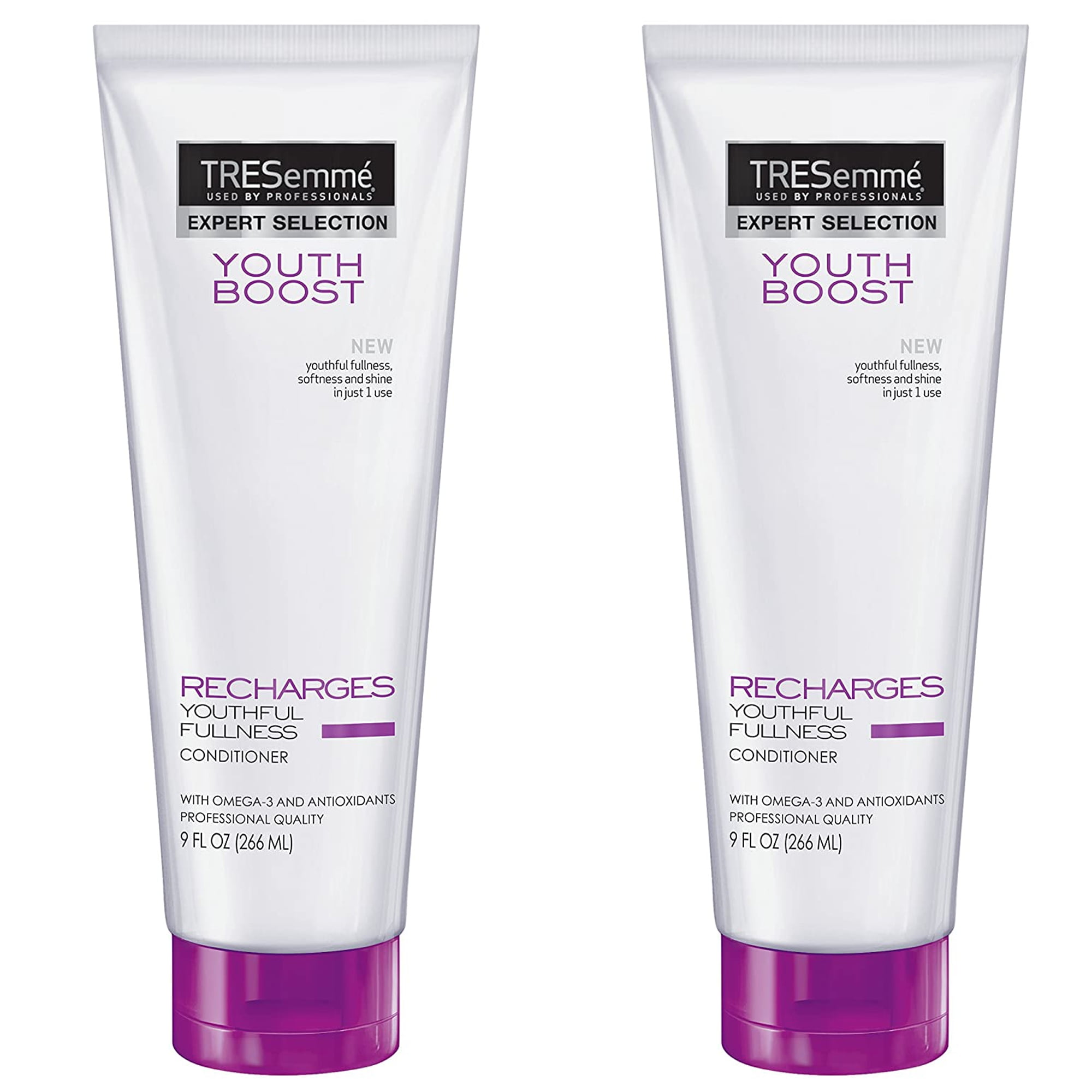 (2 Pack) TRESemme Expert Selection Conditioner, Recharges Youth Boost 9 oz